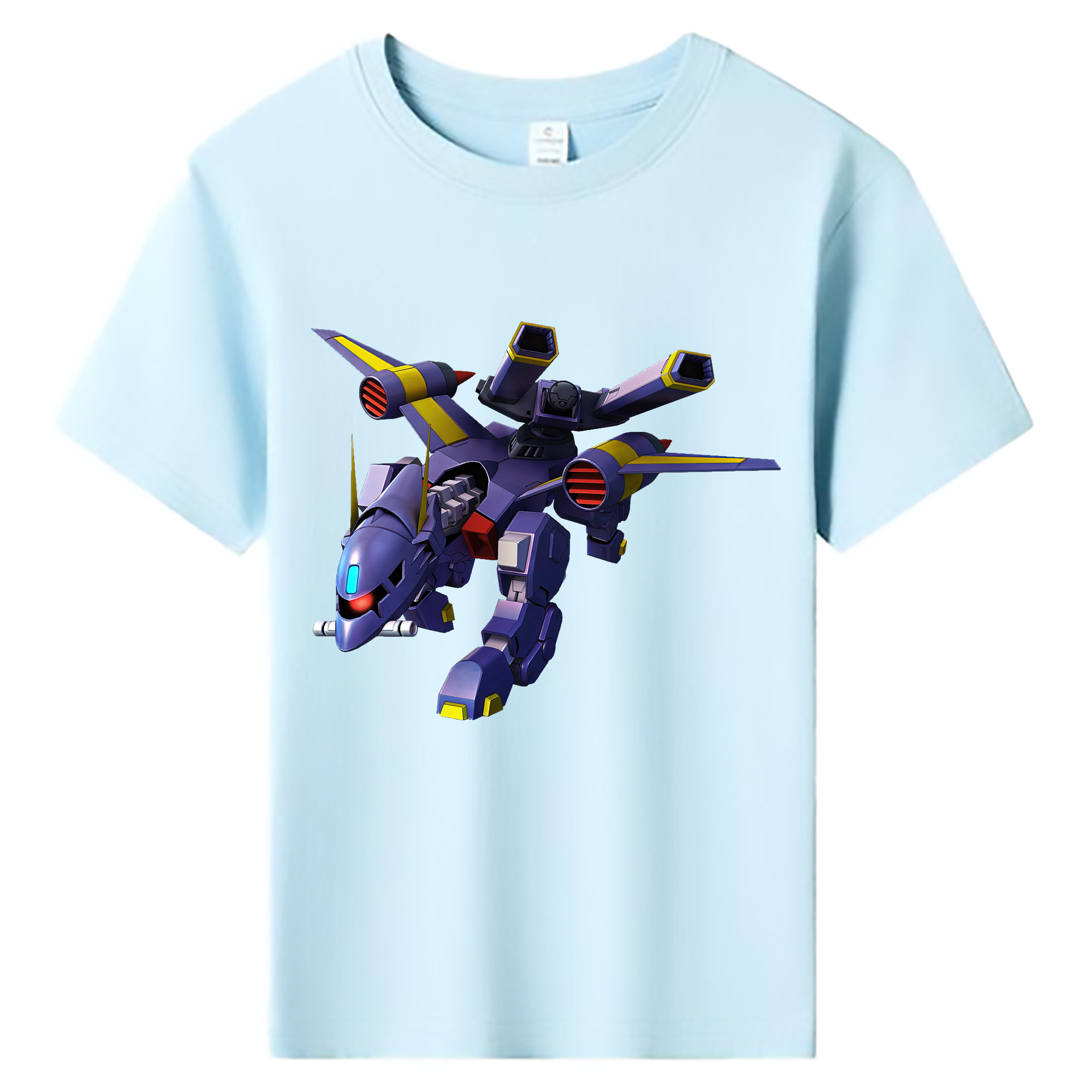 （画像用） 機動戦士ガンダム Mobile Suit Gundam 綿100％キッズTシャツ（フロントプリント）